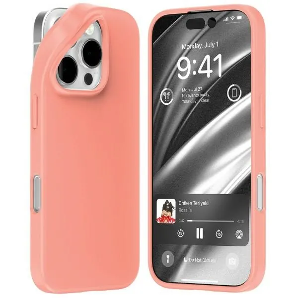Etui Mercury Soft iPhone 16 Pro Różowy