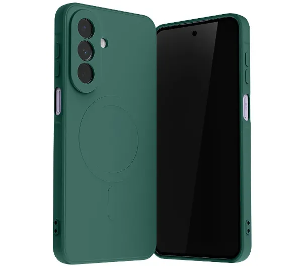 Mercury Semi-Silicone MagSafe do Galaxy A27 Zielony