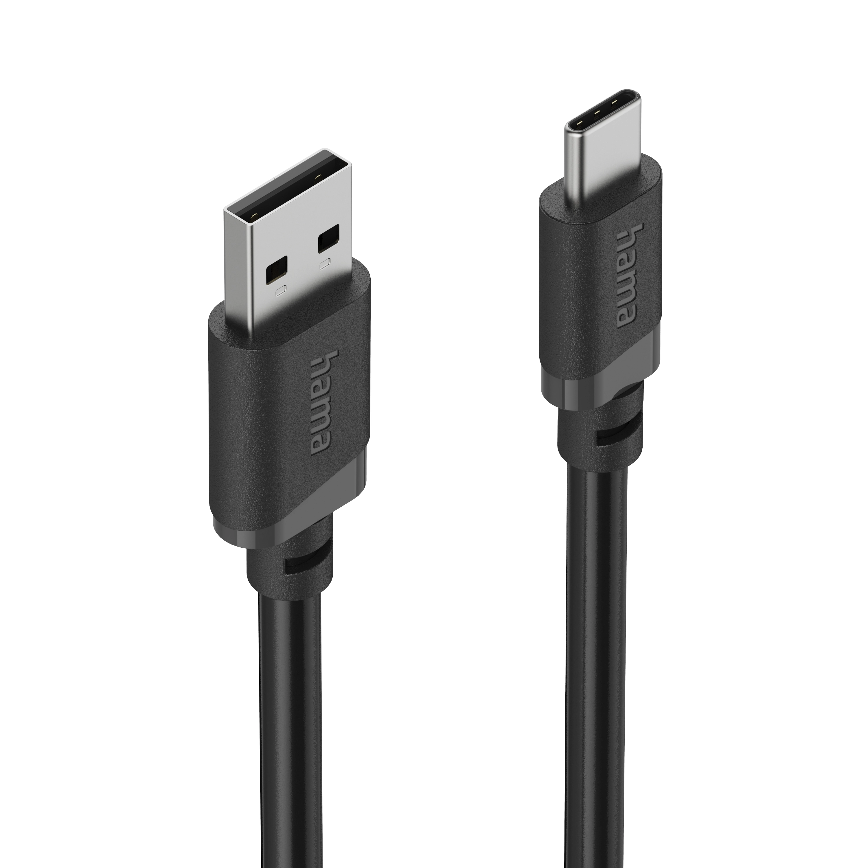 Kabel Hama 201812 USB-A do USB-C 2m Czarny
