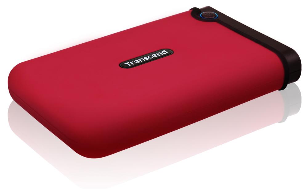 Dysk Transcend StoreJet 25 Mobile 250GB Red