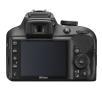 Lustrzanka Nikon D3400 + AF-P 18-55 + AF-P 70-300 VR + torba + karta 16GB Czarny