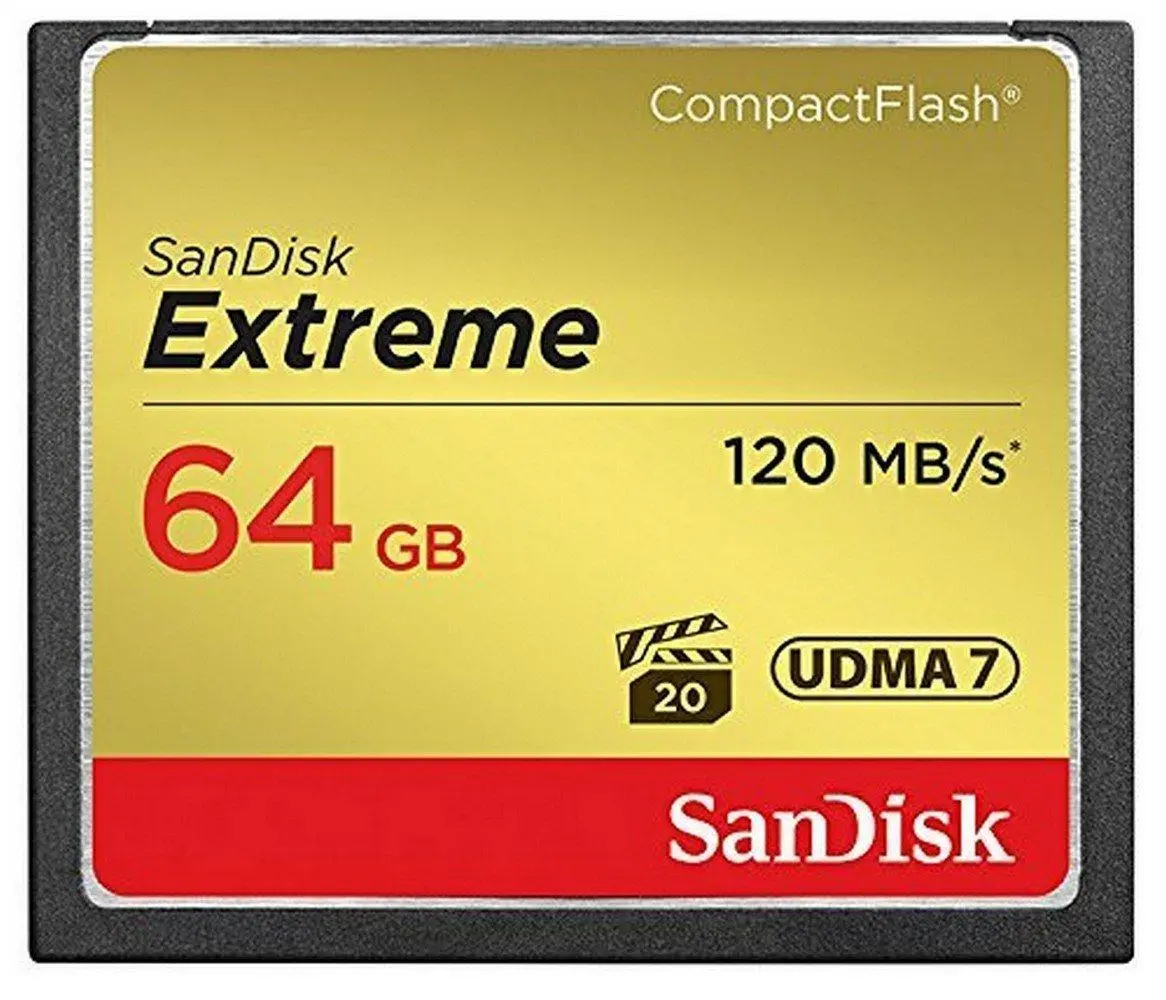 Karta pamięci SANDISK Extreme Compact Flash 64GB