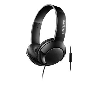Słuchawki przewodowe Philips SHL3075BK/00 Nauszne Mikrofon Czarny