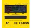 Klawiatura membranowa Corsair K55 RGB Czarny