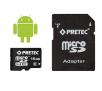 Pretec microSDHC Class 10 16GB + adapter