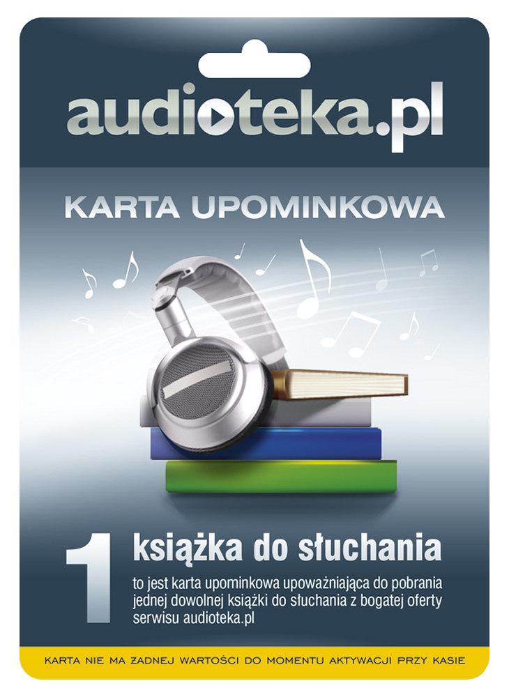 Karta upominkowa Audioteka Karta upominkowa 1 książka