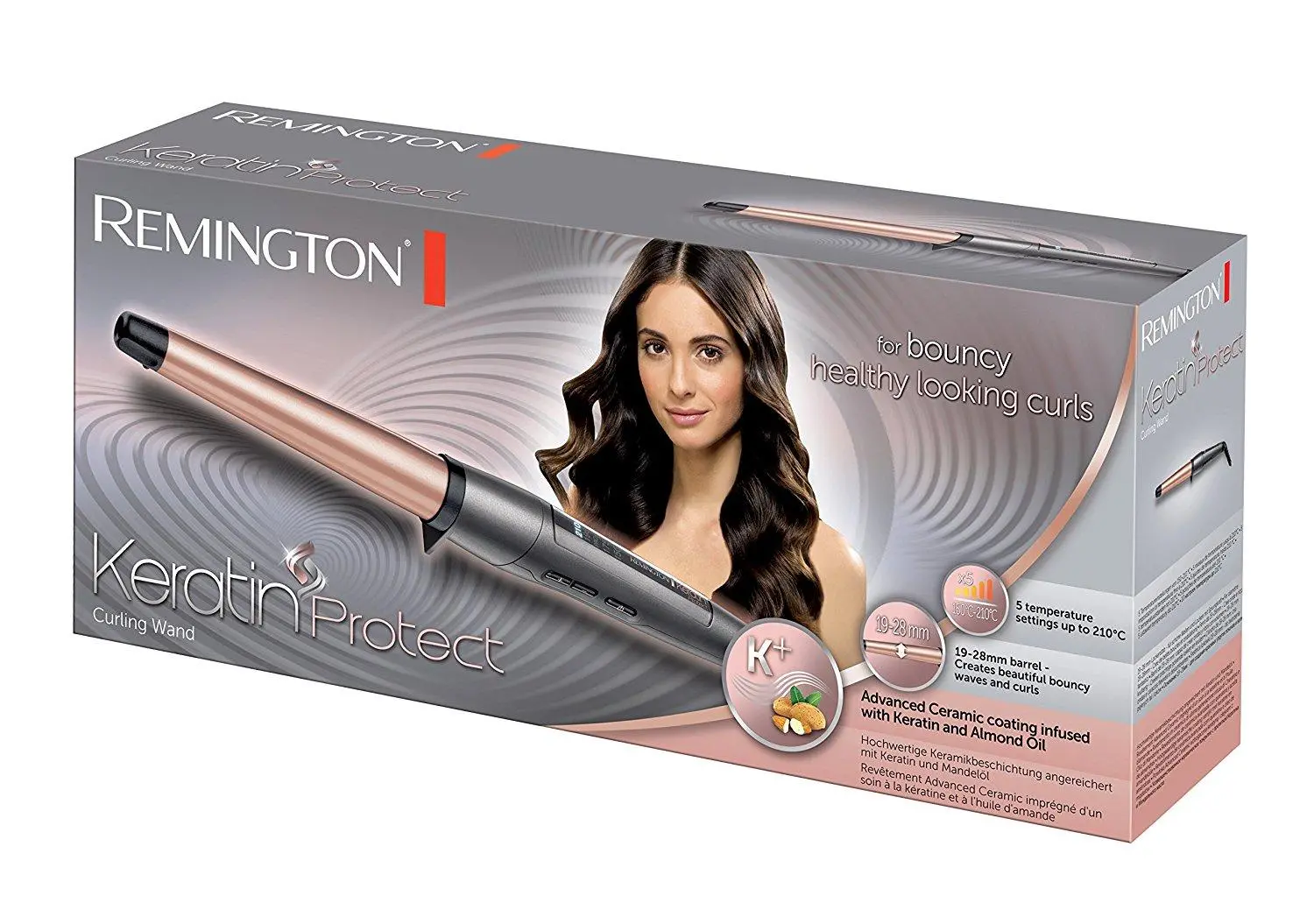 Lokówka Remington Keratin Protect CI83V6 48W