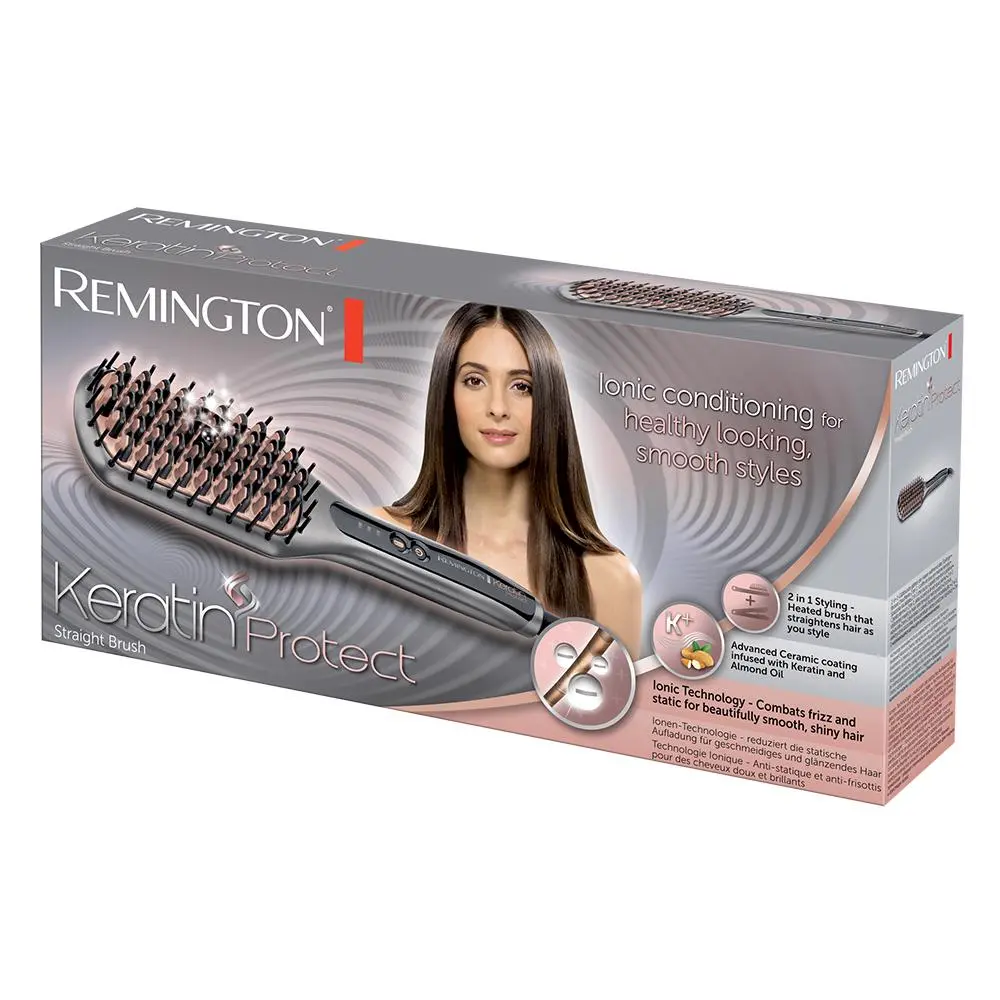 Szczotka prostująca Remington Keratin Protect CB7480 Jonizacja