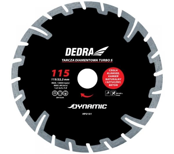 Dedra HP2131 115mm
