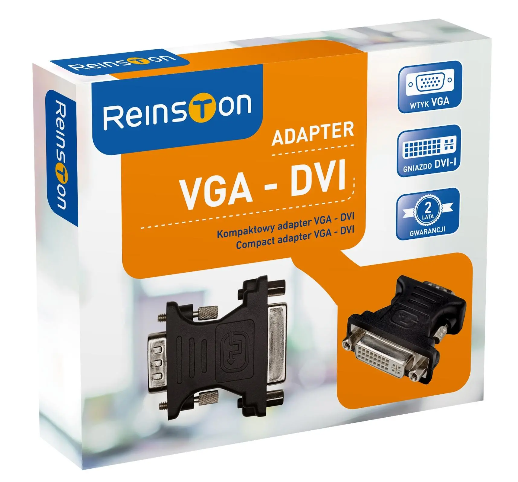 Adapter Reinston EKK18 VGA na DVI