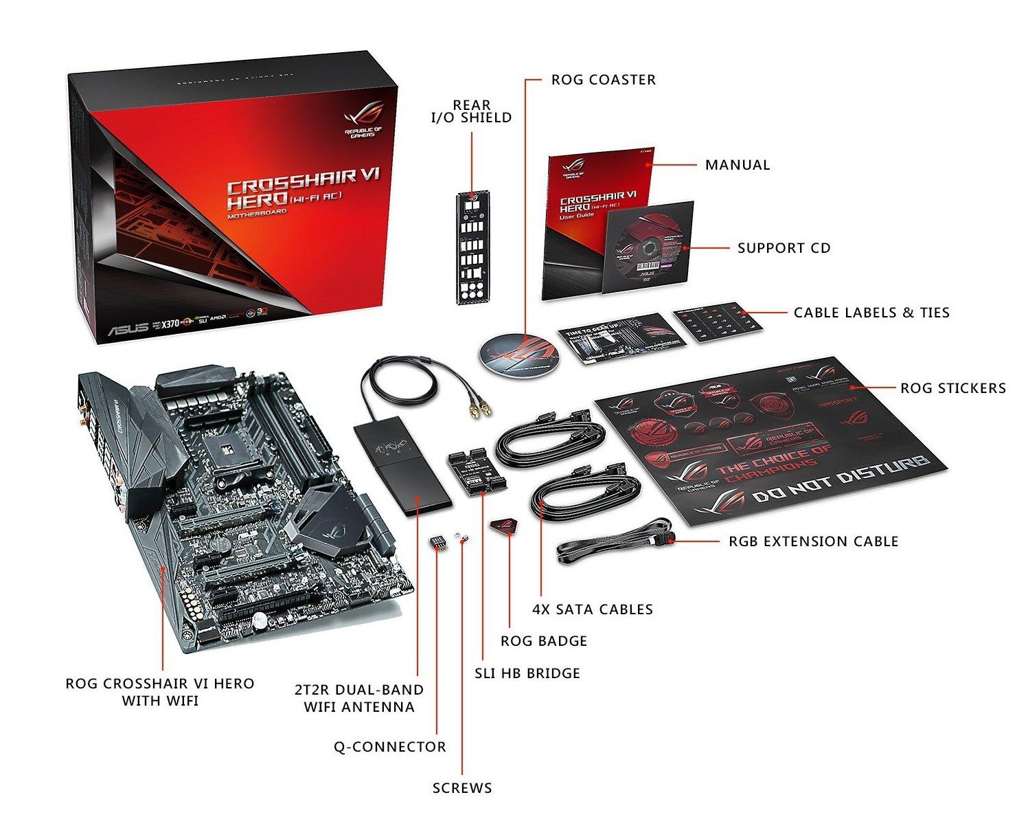 Płyta główna ASUS ROG CROSSHAIR VI HERO (WI-FI AC) - Opinie