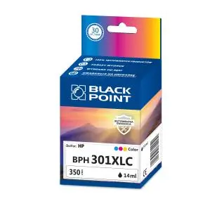 Black Point BPH301XLC (zamiennik CH564EE nr 301XL) Kolor 14 ml