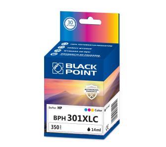 Tusz Black Point BPH301XLC (zamiennik CH564EE nr 301XL) Kolor 14 ml