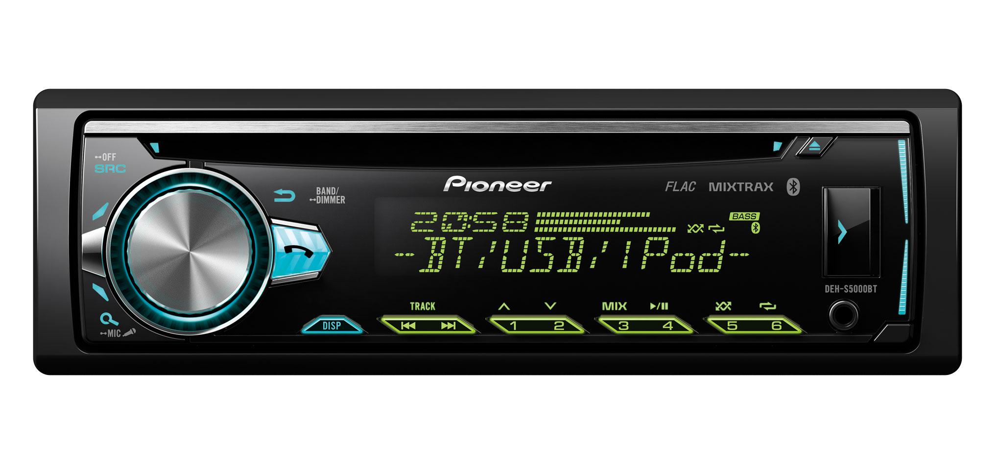 Radioodtwarzacz samochodowy Pioneer DEH-S5000BT