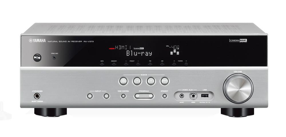 Amplituner Yamaha RX-V373 (tytanowy)