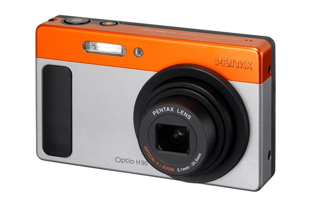 Pentax Optio H90 (pomarańczowy)
