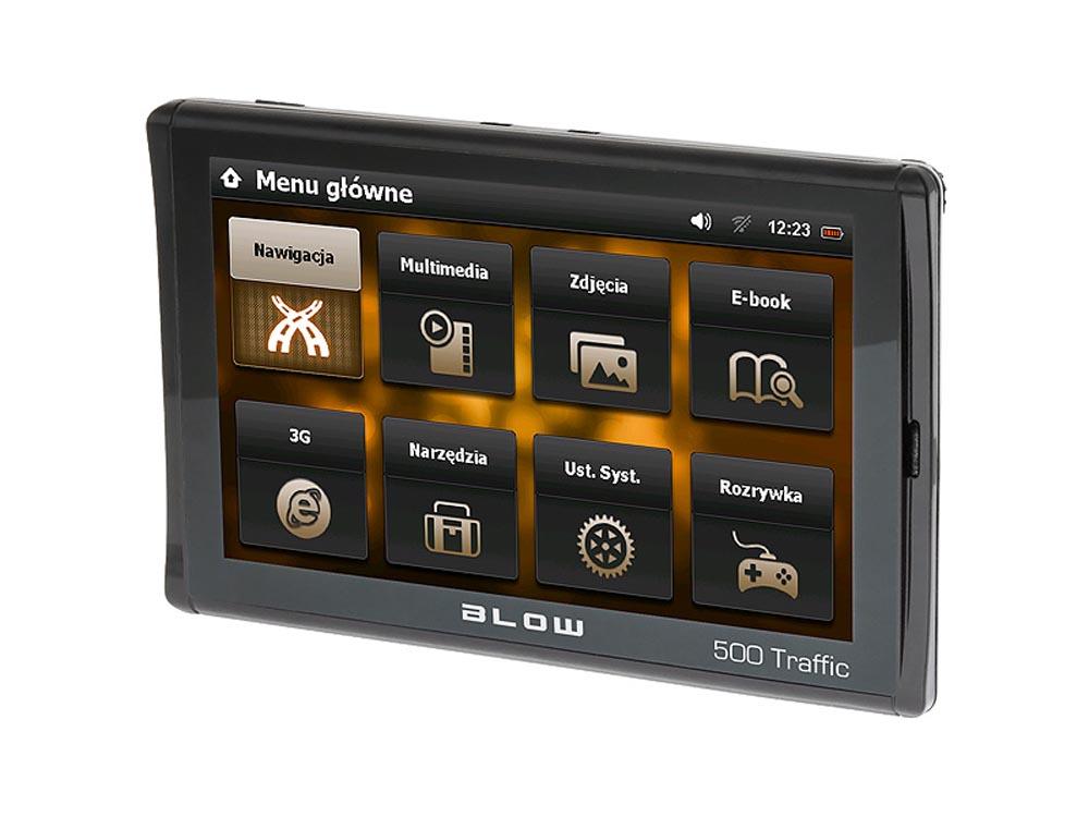 BLOW GPS500 Traffic (bez mapy)