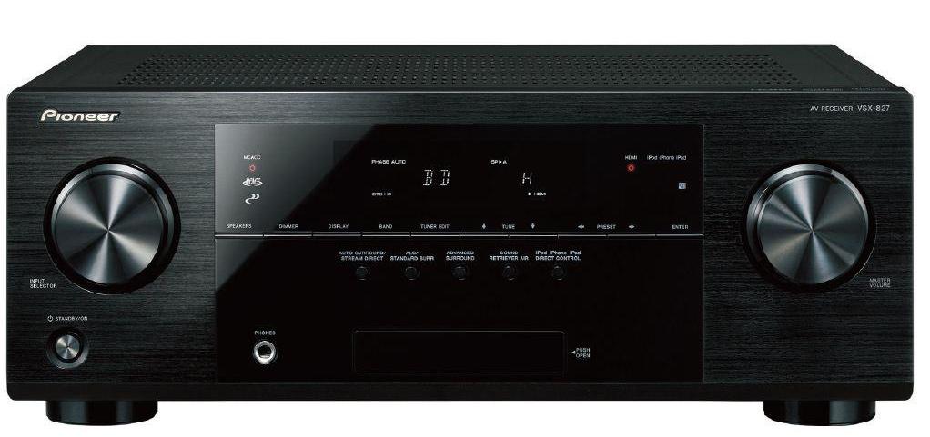 Amplituner Pioneer VSX-827 (czarny)