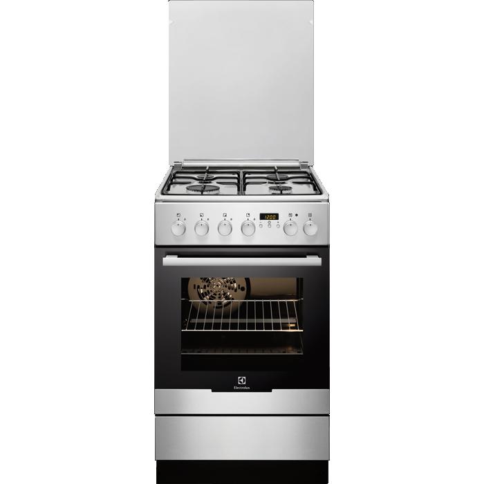 Kuchnia gazowo-elektryczna Electrolux EKK54500OX