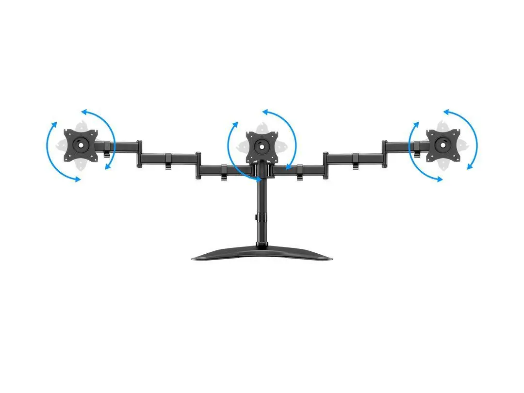 Uchwyt do monitora Multibrackets MM3392 na 3 ekrany od 15" do 27" Max 8kg