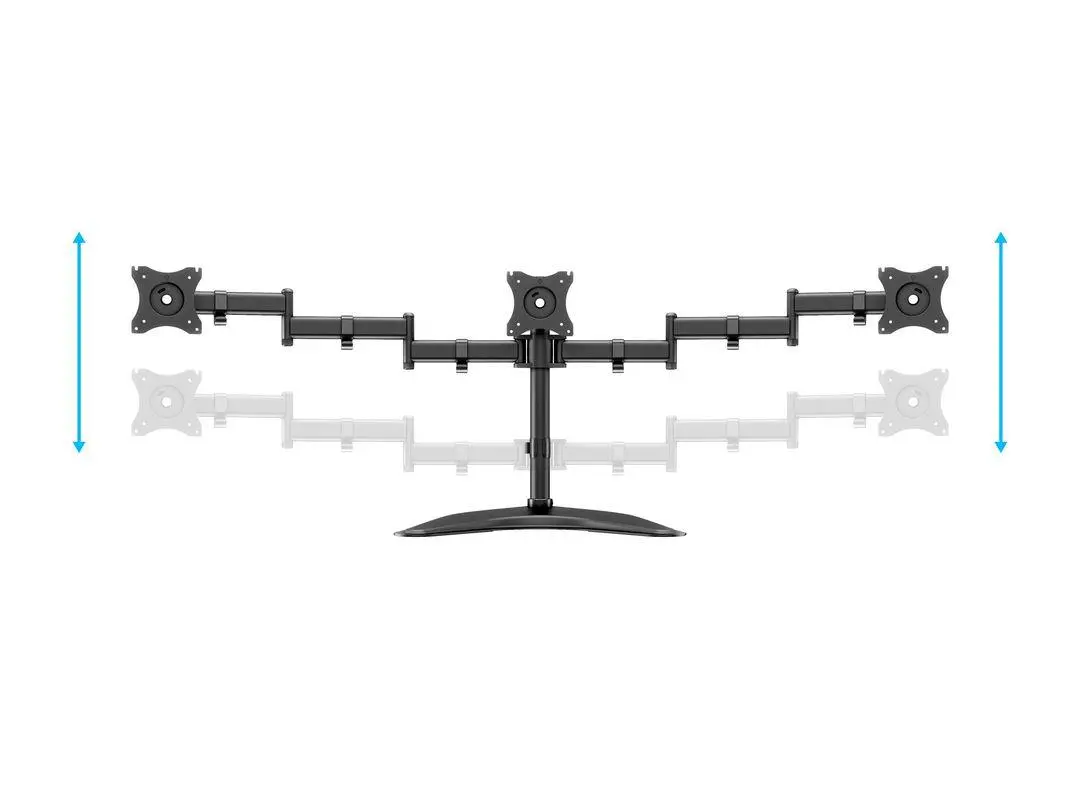 Uchwyt do monitora Multibrackets MM3392 na 3 ekrany od 15" do 27" Max 8kg