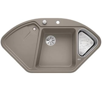 Zlewozmywak Blanco DELTA II 523666 Granitowy Tartufo