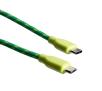 Boompods C2MUSB USB C - microUSB (zielony)