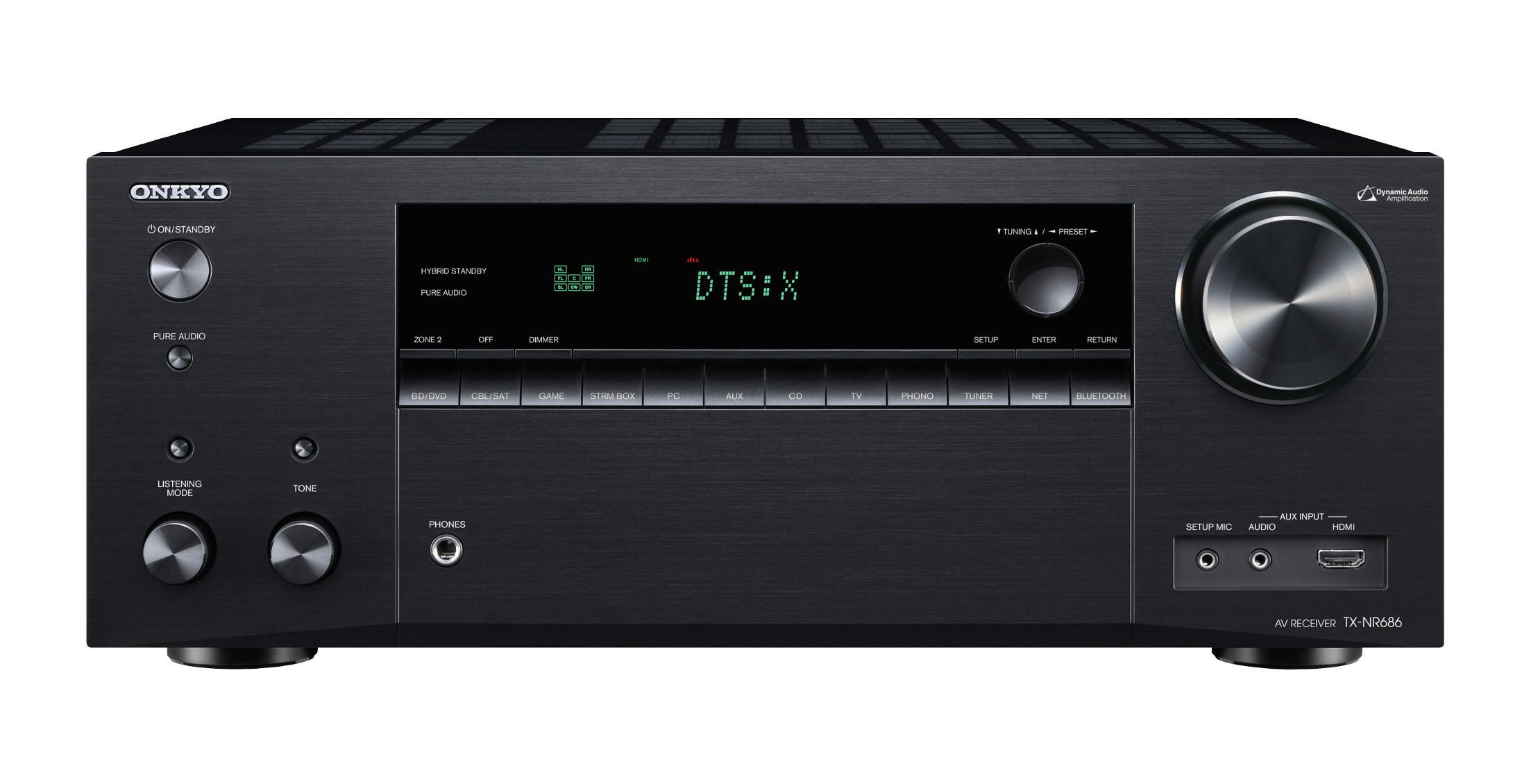 Amplituner Onkyo TX-NR686 (czarny)