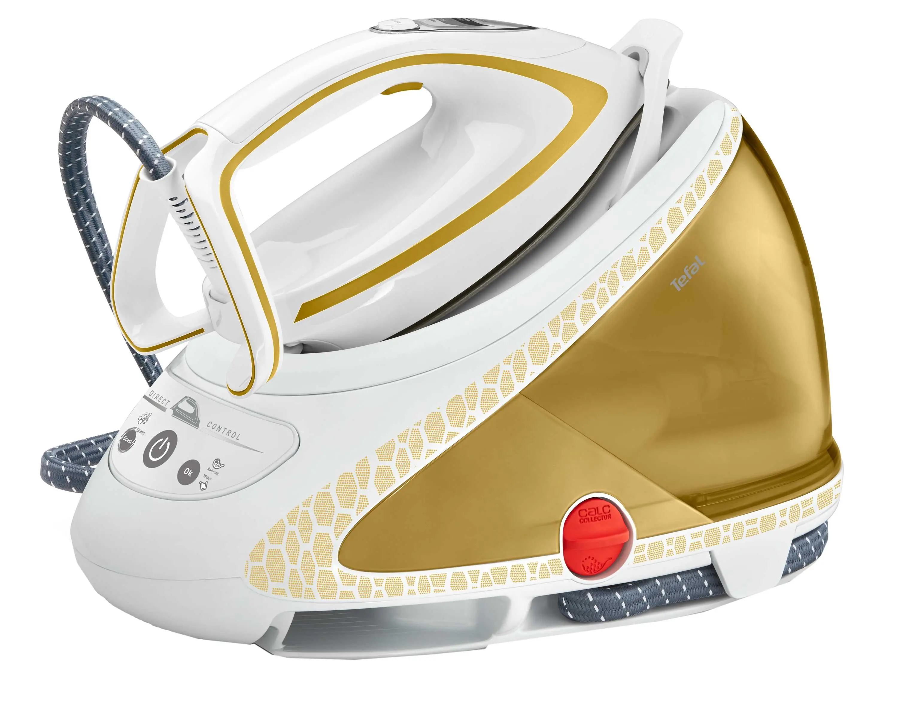 Generator pary Tefal Pro Express Ultimate Care GV9581 AntiCalc Durilium AirGlide Autoclean