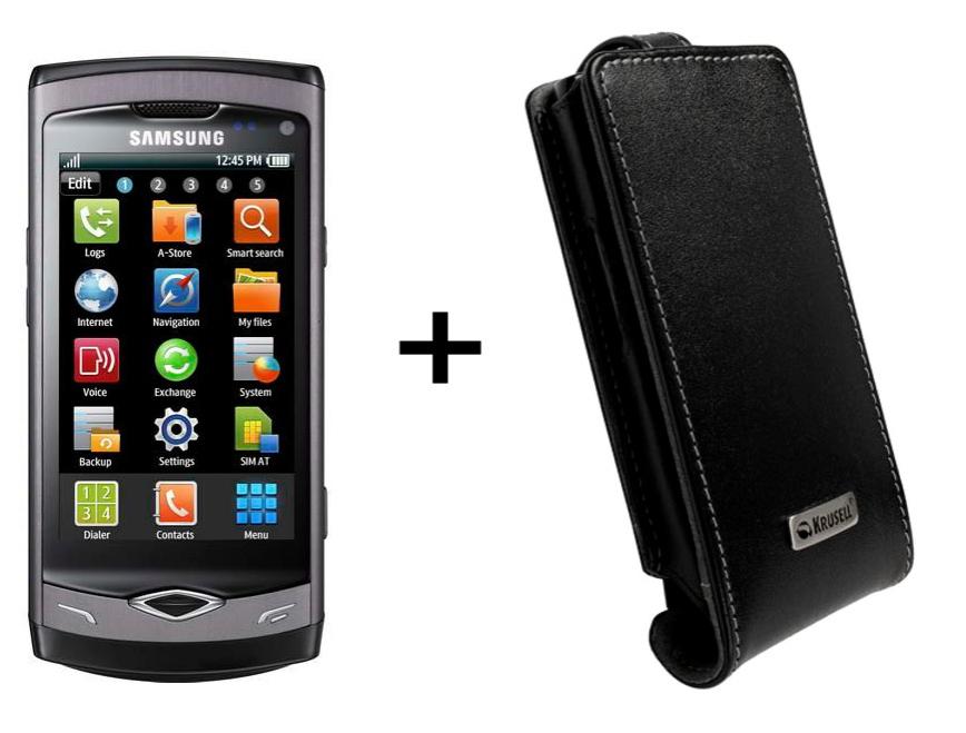 Samsung Wave GT-S8500 + pokrowiec Krusel