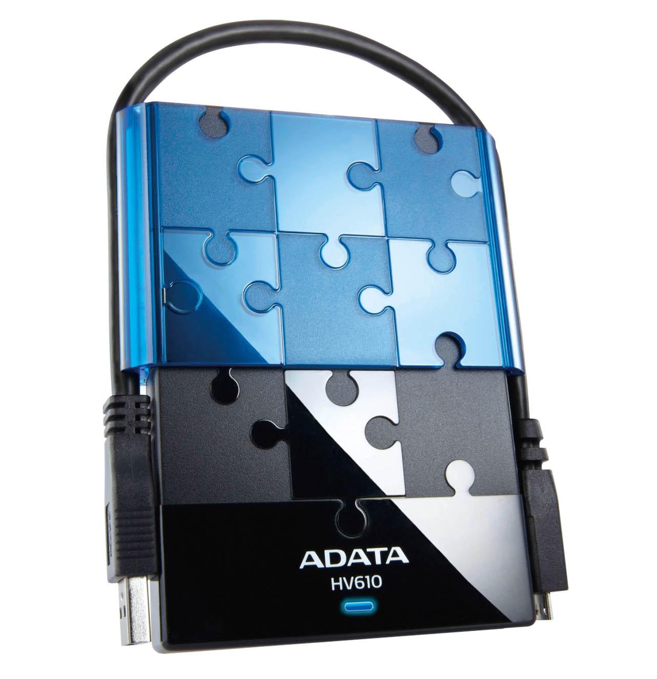 Dysk Adata DashDrive HV610 1TB USB 3.0 (czarny)