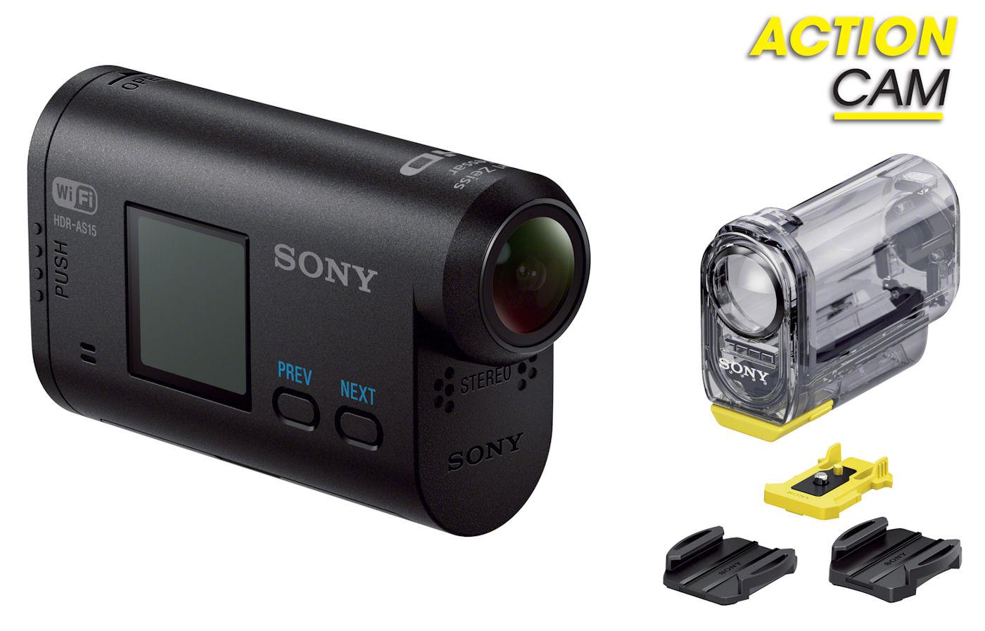 Sony Action Cam HDR-AS15 (czarny)