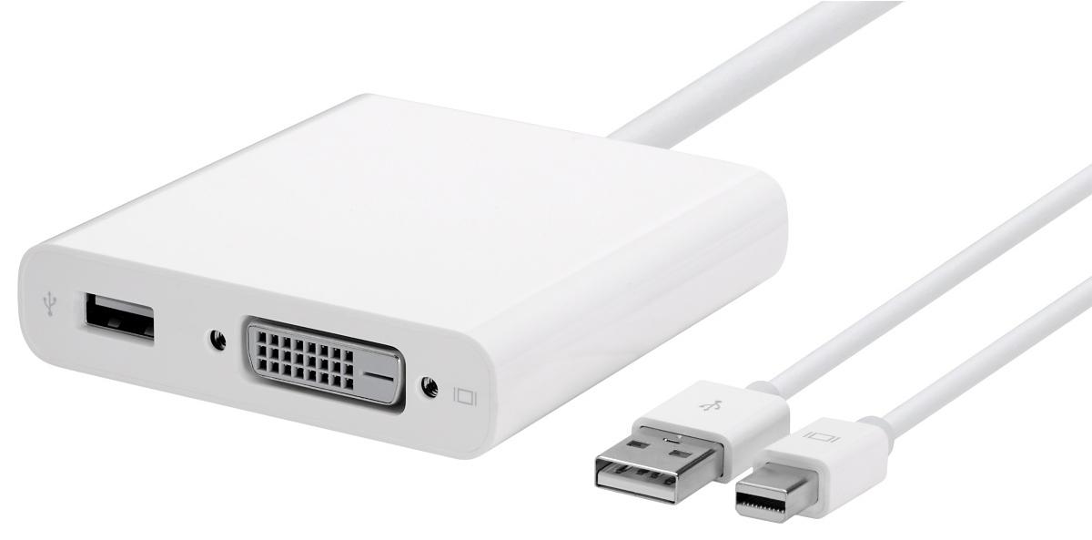 Apple MB571 mini DisplayPort - DVI, USB
