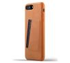 Mujjo Full Leather Wallet Case iPhone 7/8 Plus (brązowy)