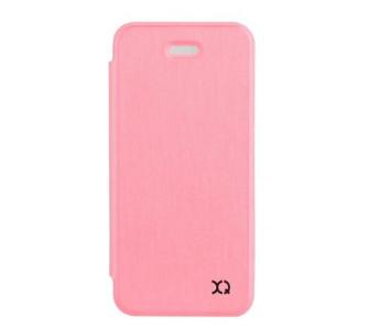 Etui Xqisit Flap Cover Adour do iPhone 5/5S/SE Różowy