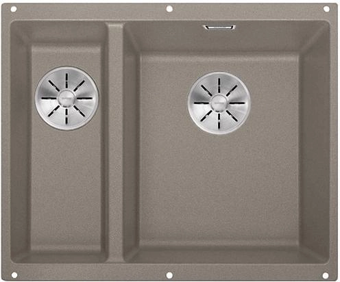 Zlewozmywak Blanco SUBLINE 340/160-U 523565 Komora z prawej strony Granitowy Tartufo