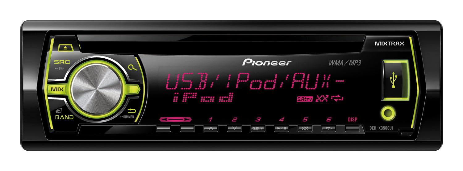Radioodtwarzacz samochodowy Pioneer DEH-X3500UI