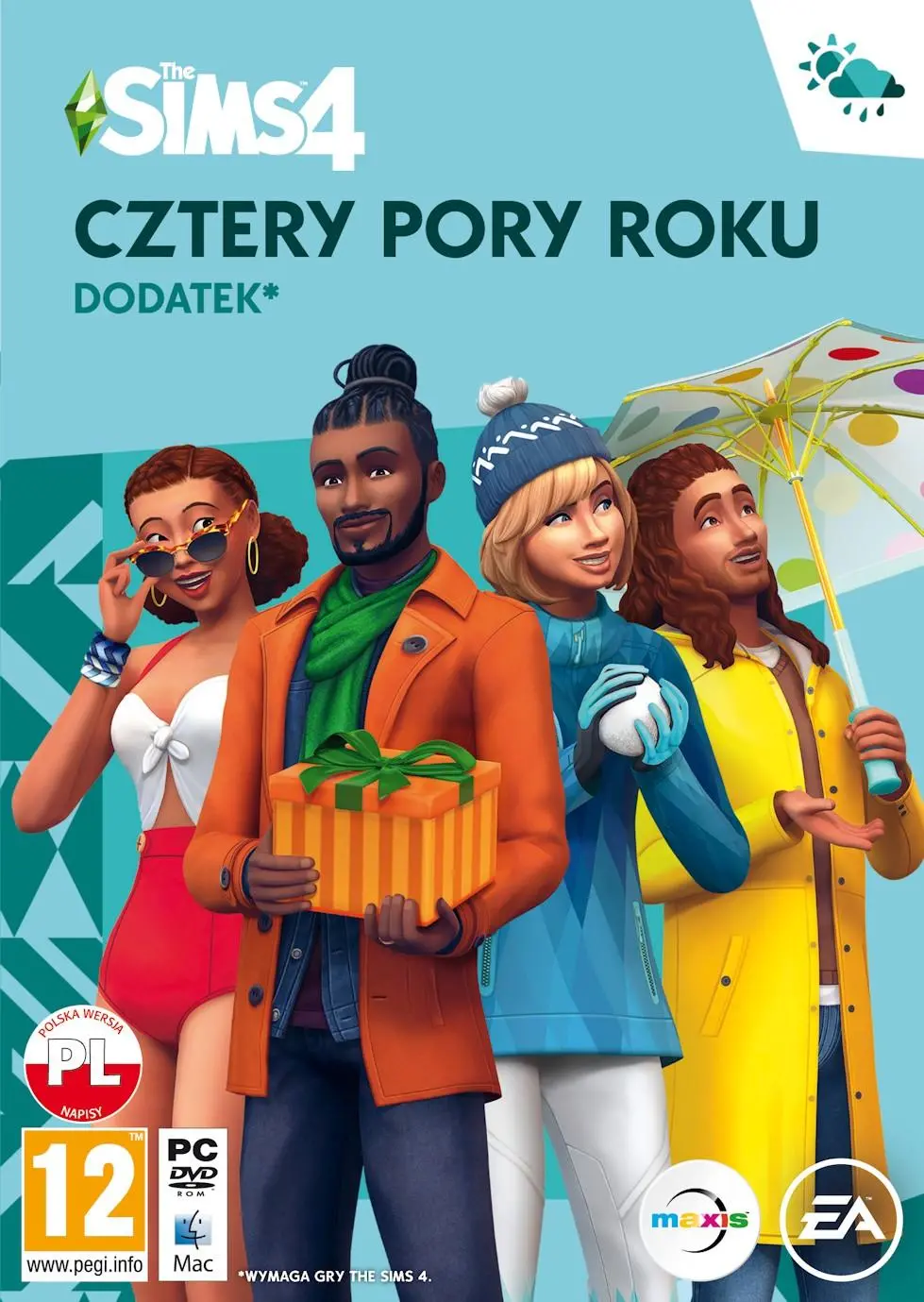 The Sims 4: Cztery Pory Roku Dodatek do gry na PC