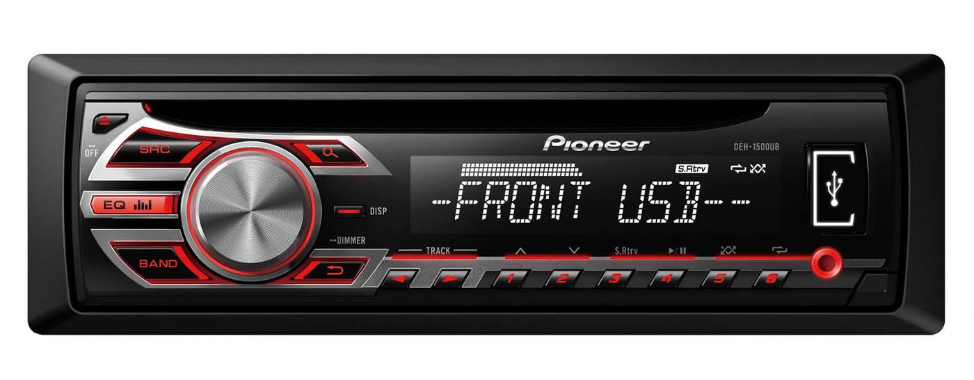 Radioodtwarzacz samochodowy Pioneer DEH-1500UB