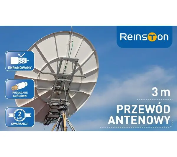 Reinston EKV002 3m Biały