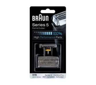 Folia i blok ostrzy do golarek Braun 360° Complete 51S