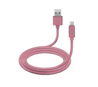 SBS TECABLPOLOMICUSBP Micro USB silikon POLO 1m Różowy