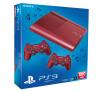 Sony PlayStation 3 Super Slim 500GB (czerwony) + 2 pady