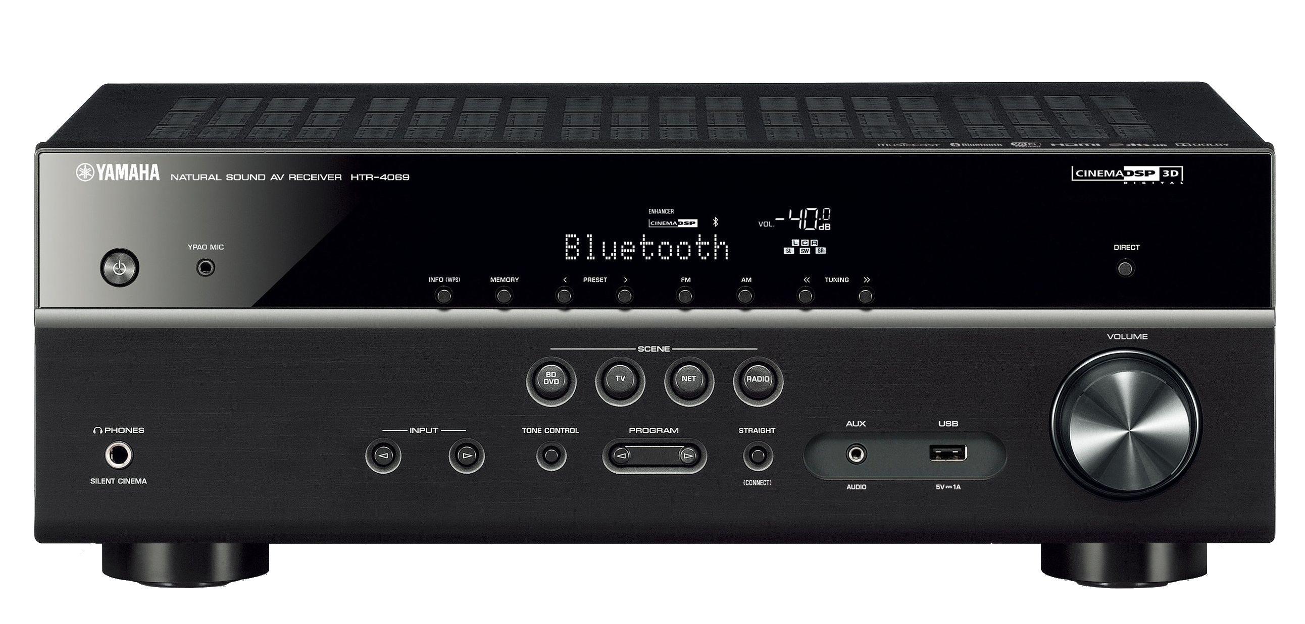 Amplituner Yamaha MusicCast RX-V481 (czarny) wersja HTR-4069