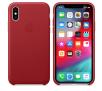 Etui Apple Leather Case do iPhone Xs (Product)Red MRWK2ZM/A (czerwony)