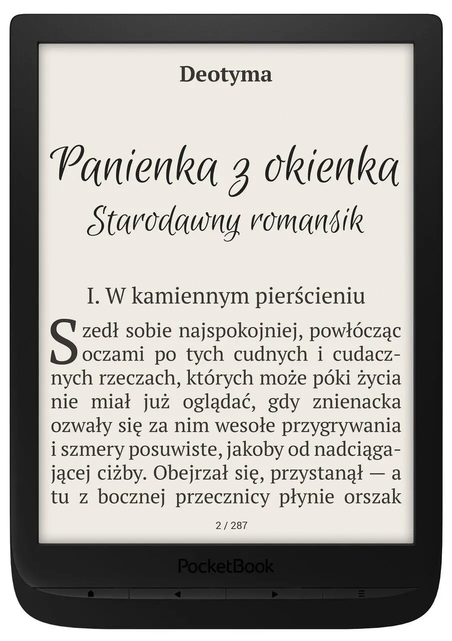 Czytnik E-booków Pocketbook InkPad 3 7,8" 8GB WiFi Czarny