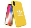 Etui Adidas Moulded Case do iPhone X/Xs (żółty)