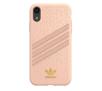 Etui Adidas Moulded Case PU Snake do iPhone Xr (różowy)