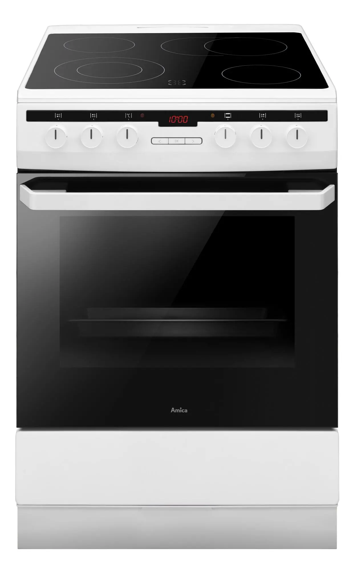 Kuchnia elektryczna Amica 618CE3.434HTaKDQ(W) Termoobieg Rożen