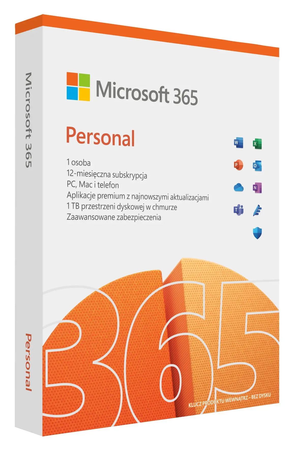 Program Microsoft Office 365 Personal PL Box 1stan/1Rok
